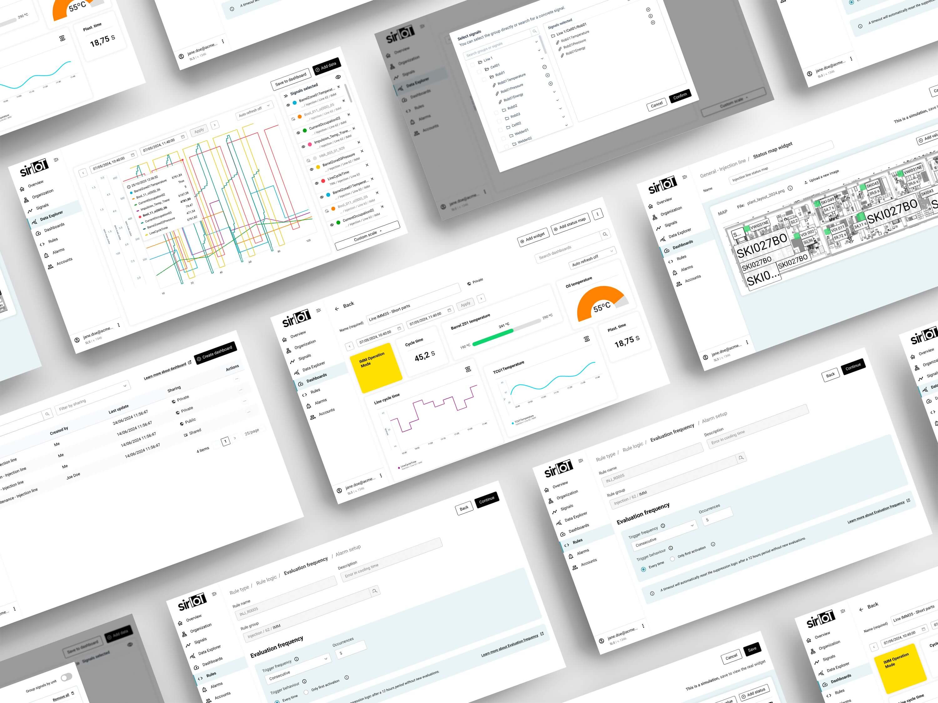 An expanding visual system